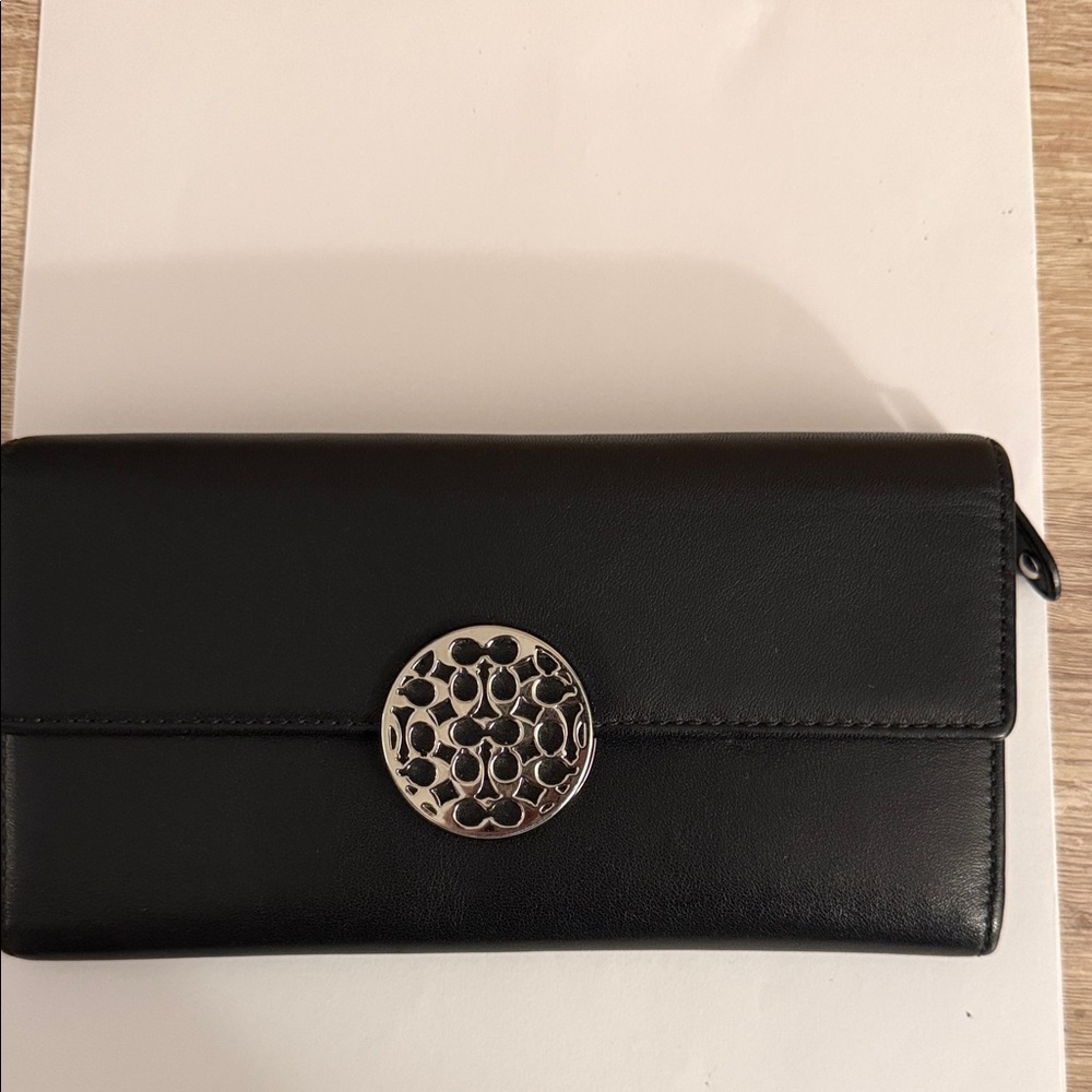 Coach Black Wallet